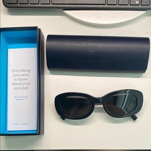 Warby Parker - Carmel Black Unisex Sunglasses